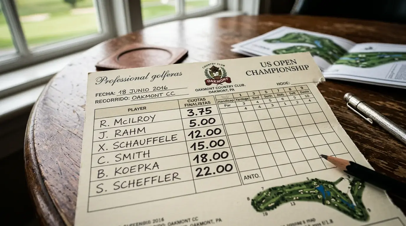 Análisis de cuotas y odds para apuestas en el US Open Golf 2025